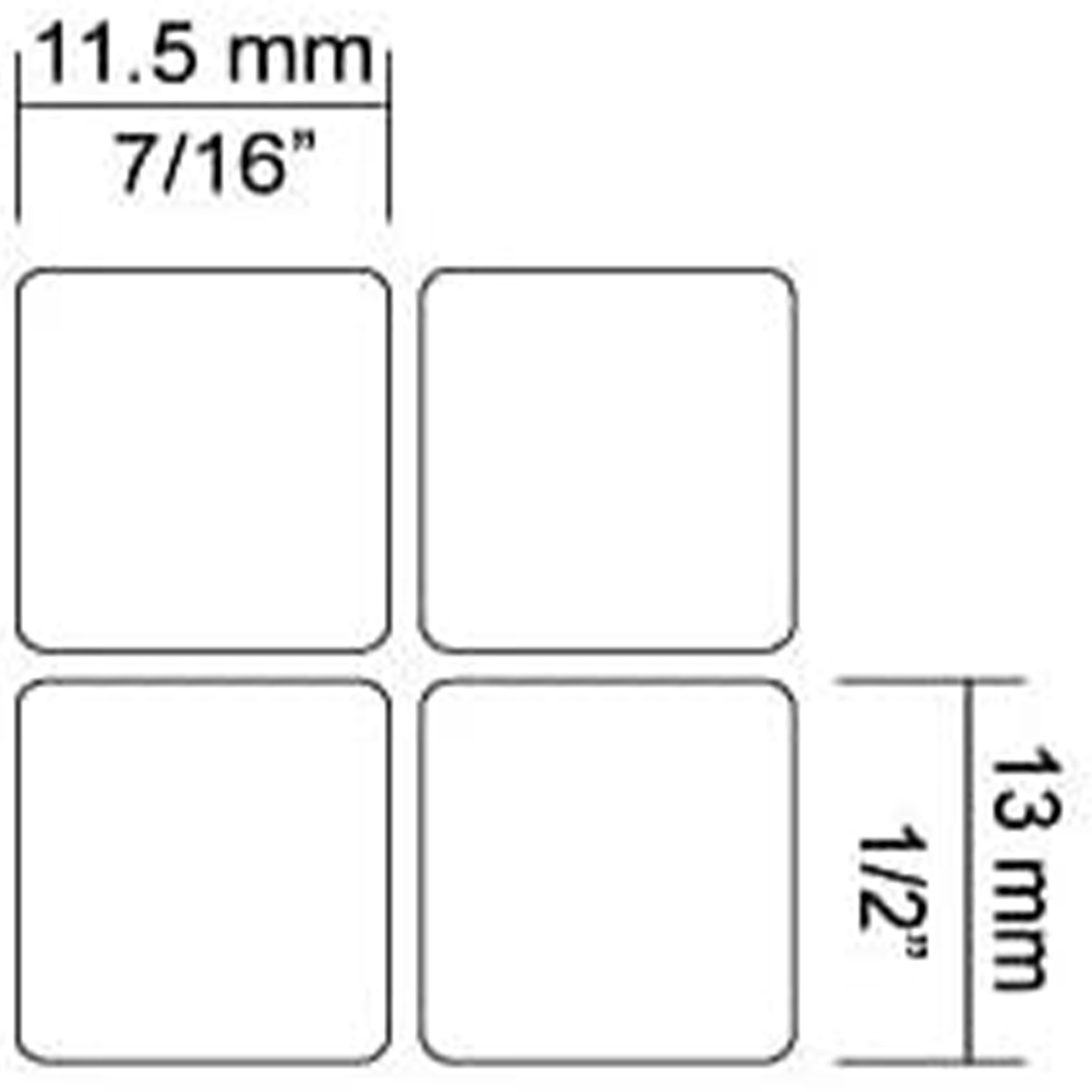 Étiquette d'autocollant de bouteille de numéro étanche transparente pour le comptage